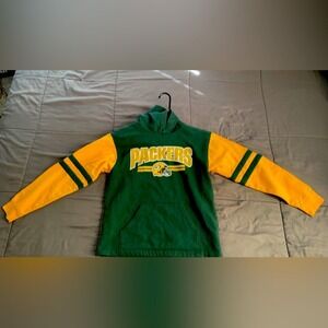 Vintage Green Bay Packers hooded sweatshirt‎ size S/M